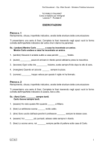 Esercizi