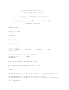 ascii - Dipartimento di Fisica e Astronomia