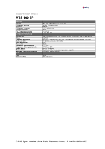 MTS 100 3P - Riello UPS