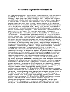 Assumere augmentin e nimesulide