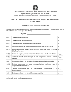 Dipartimento per i servizi nel territorio