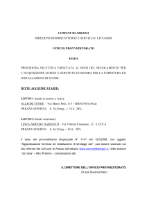 COMUNE DI AREZZO