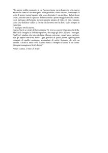 In questo sottile momento in cui l`uomo ritorna verso la propria vita