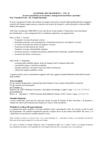 rtf - Facoltà di Economia