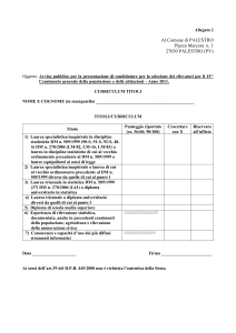 Bando rilevatori censimento - All. 2