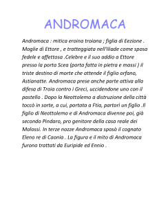 Andromaca - Iliade: il mito e gli eroi