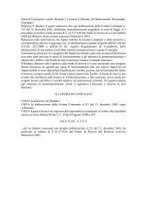 Entra il Consilgiere Lucidi - Comune di Sant`Egidio alla Vibrata