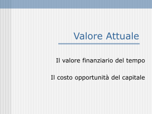 Valore Attuale
