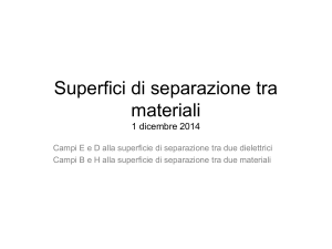 Superfici di separazione tra materiali