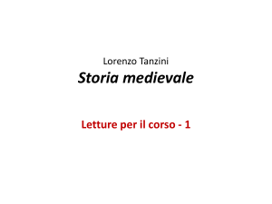 Storia medievale - I blog di Unica