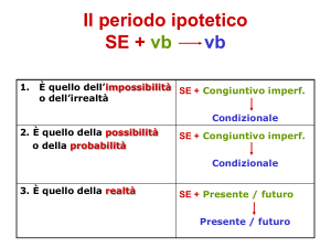 Il periodo ipotetico
