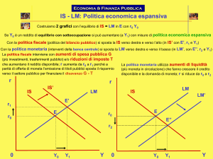 Politica economica espansiva