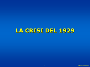 la crisi del `29