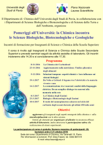 Diapositiva 1 - Università degli studi di Pavia