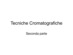 Tecniche Cromatografiche