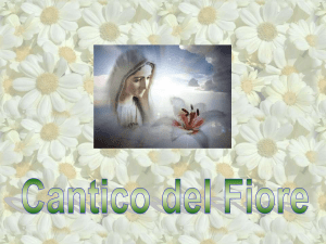 Cantico del Fiore