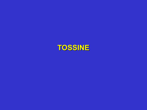 Tossine batteriche
