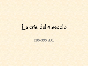 La crisi del 4.secolo