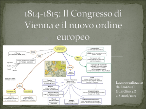 Il Congresso di Vienna