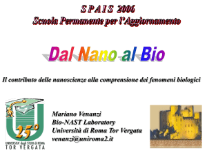 Dal nano al bio - Università degli Studi di Palermo