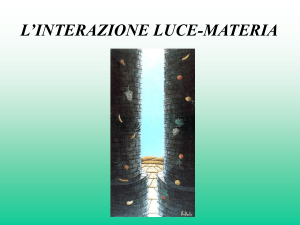 lez.8 - la luce e la materia