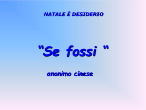 Natale è desiderio