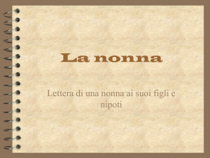 La nonna - Digilander