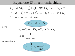 Equazione IS