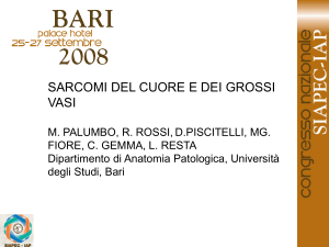 sarcoma cuore e grossi vasi - Siapec