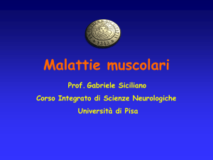 Lezione Miopatie