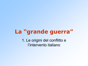 "grande guerra".