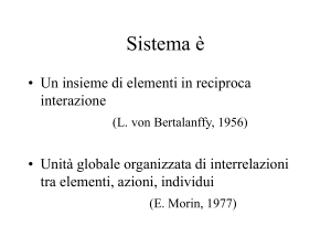 Per riprendere il filo
