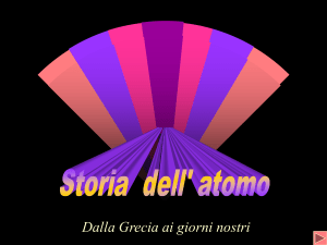 storia dell`atomo