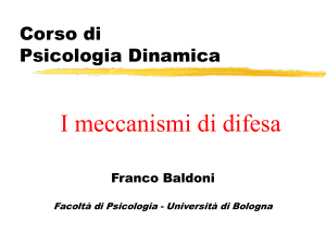 I meccanismi di difesa