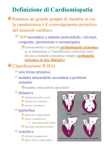 Definizione di Cardiomiopatia