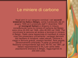 Le miniere di carbone