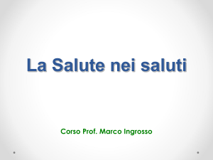 Sociologia della Salute