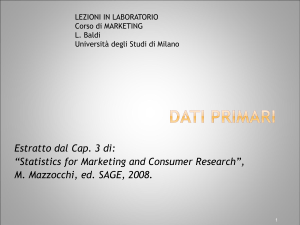 Statistics for Marketing and Consumer Research