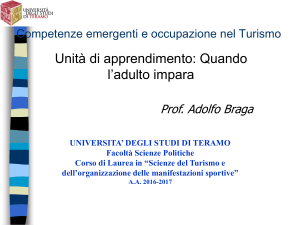 Quando l`adulto impara - Progetto e