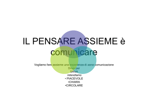il Pensare Assieme è Circolare