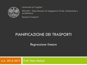 Cap. 4a La regressione lineare