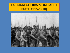 I guerra mondiale fatti e conclusione