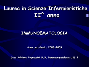 Laurea in Scienze Infermieristiche