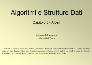 1 © Alberto Montresor Algoritmi e Strutture Dati Capitolo 5