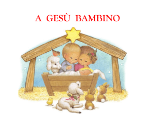 A Gesù Bambino - Partecipiamo.it
