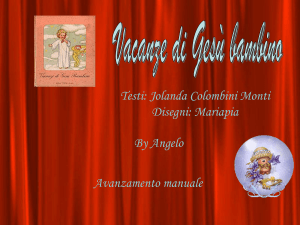 Vacanze di Gesù Bambino