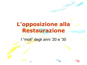 moti rivoluzionari - cucinapadovana.it
