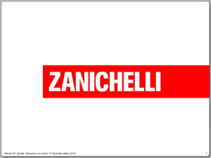 Slide 1 - Zanichelli online per la scuola