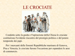 le crociate - Giocoscuola