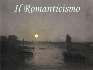 romanticismo - Liceo Malpighi